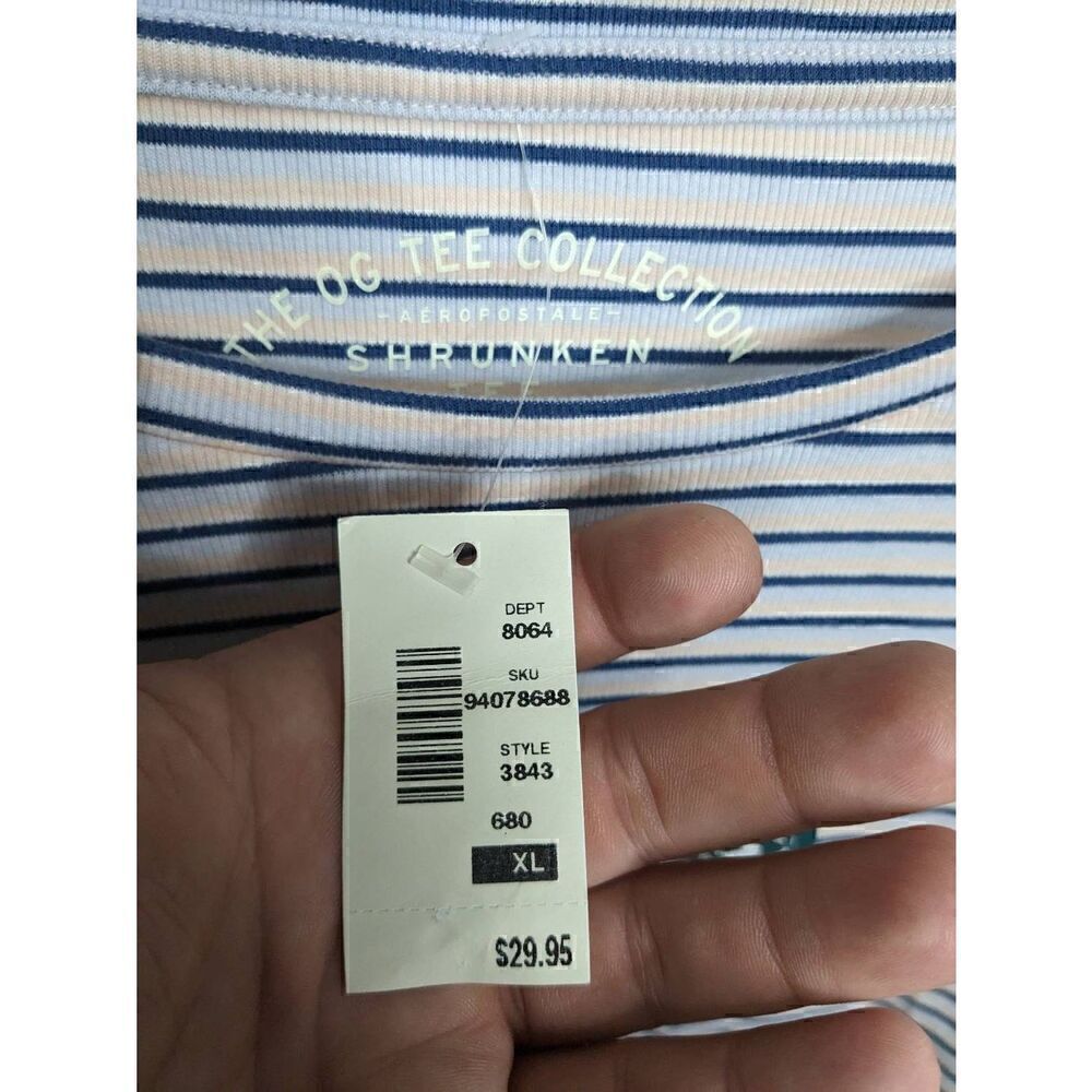 Aeropostale The OG Tee Collection Shrunken Crop Top - Picture 4 of 5
